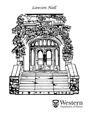 picture of sketch of Lawson Hall